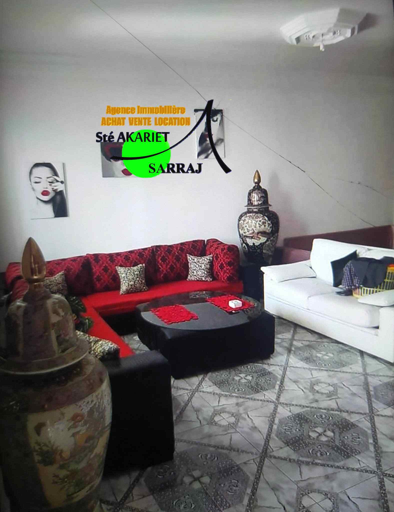Sousse Jaouhara Sahloul Vente Maisons Villa rz de chausse et 1r tage  sahloul 2