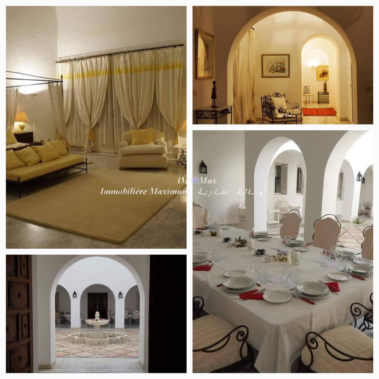 Djerba - Houmet Essouk Djerba  Vente Maisons Une magnifique et unique villa  djerba