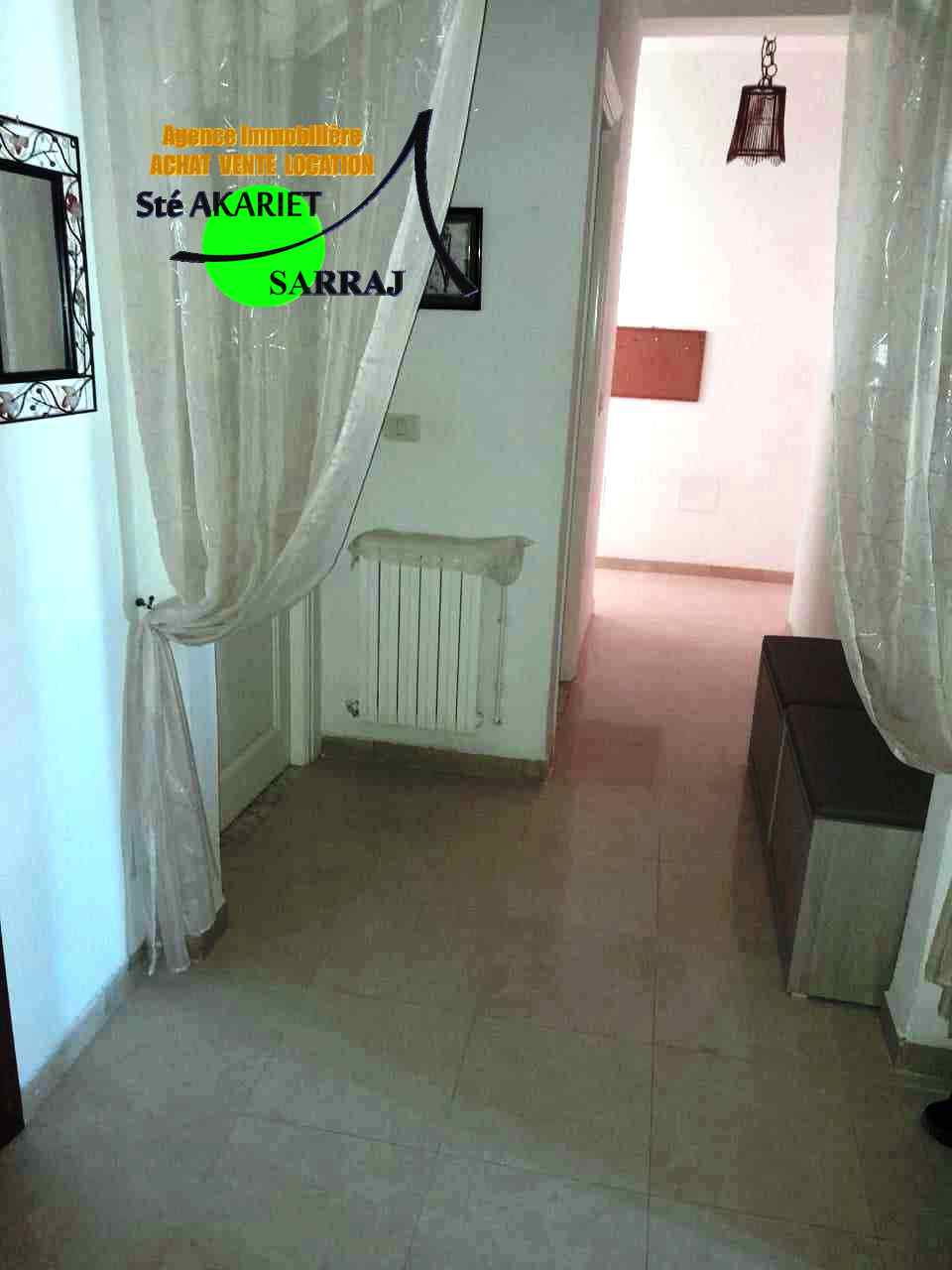Sousse Jaouhara Sahloul Vente Appart. 4 pices Appartement s3 au 4me tage  sahloul 3
