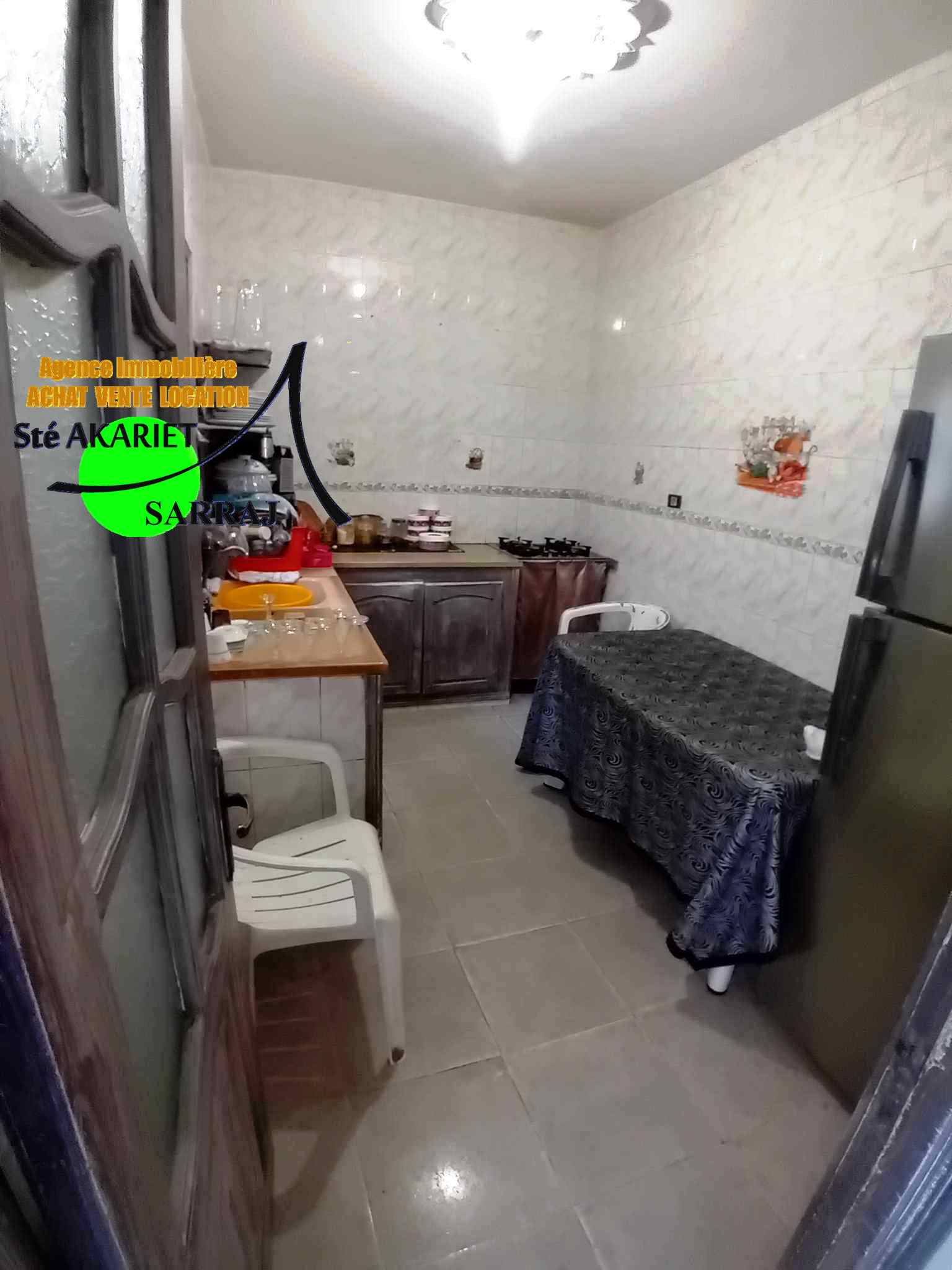 Sousse Ville Cite Jaouhara Vente Maisons Maison rz de chauss et 1r tage  cit ettaamir