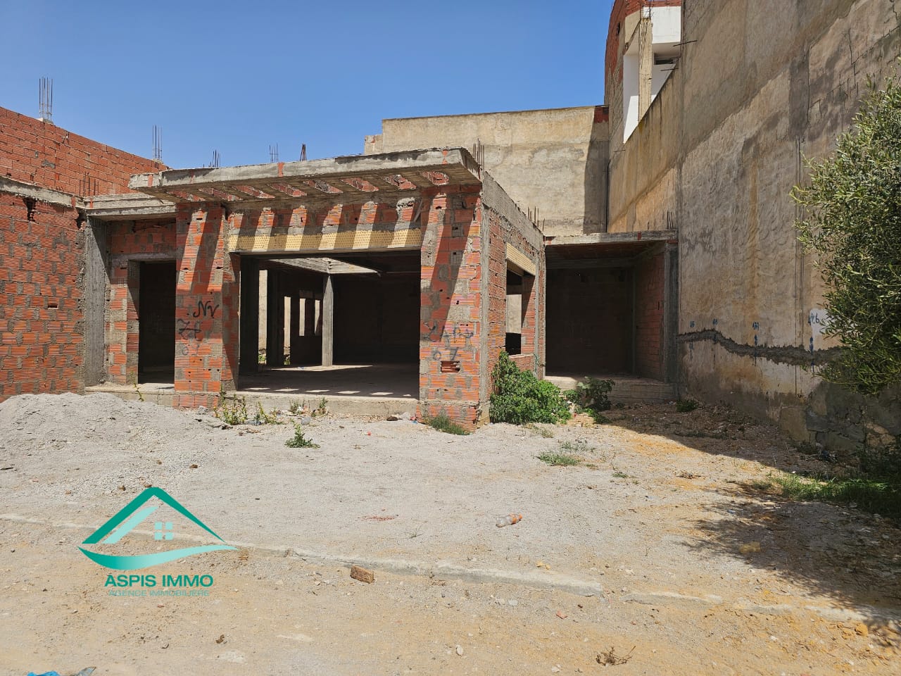 Kelibia Kelibia Vente Maisons Maison inacheve 300 m2  kelibia