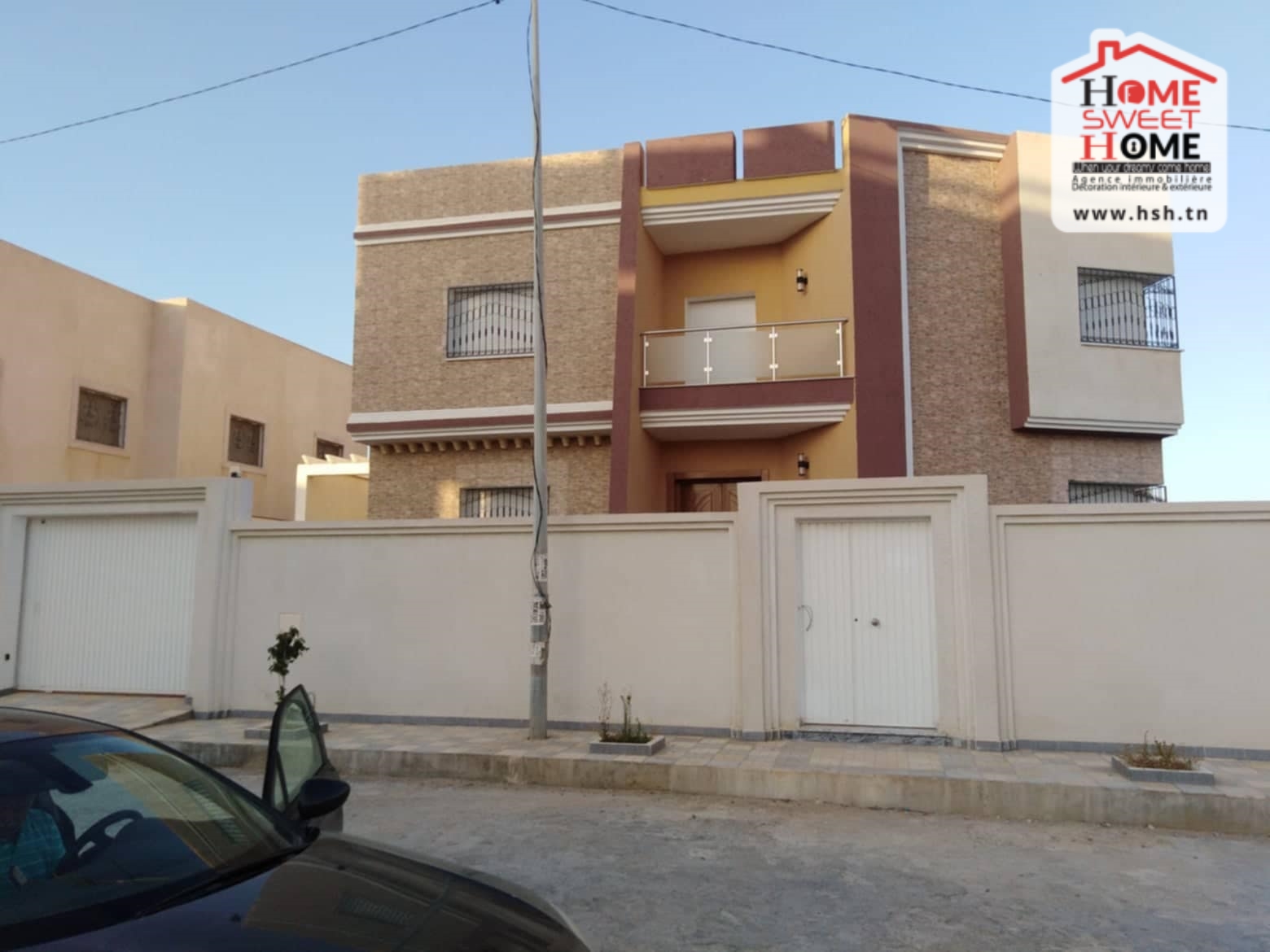 Vente Appart. 5 pièces+ - Tunisie