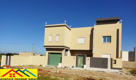 El Haouaria&nbsp;Cite Touristique&nbsp;Vente&nbsp;Maisons&nbsp;Grande villa haute standing a la mer haouaria