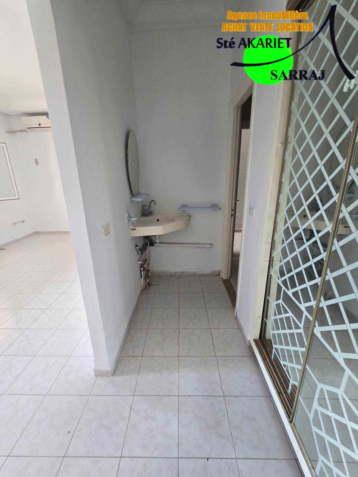 Akouda Chatt Meriem Vente Appart. 2 pices Studio s1  5min  pied de la plage tantana
