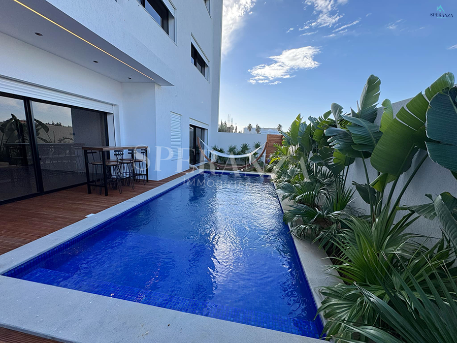 Hammamet Barraket Essahel Vente Appart. 4 pices Appartement un aqua