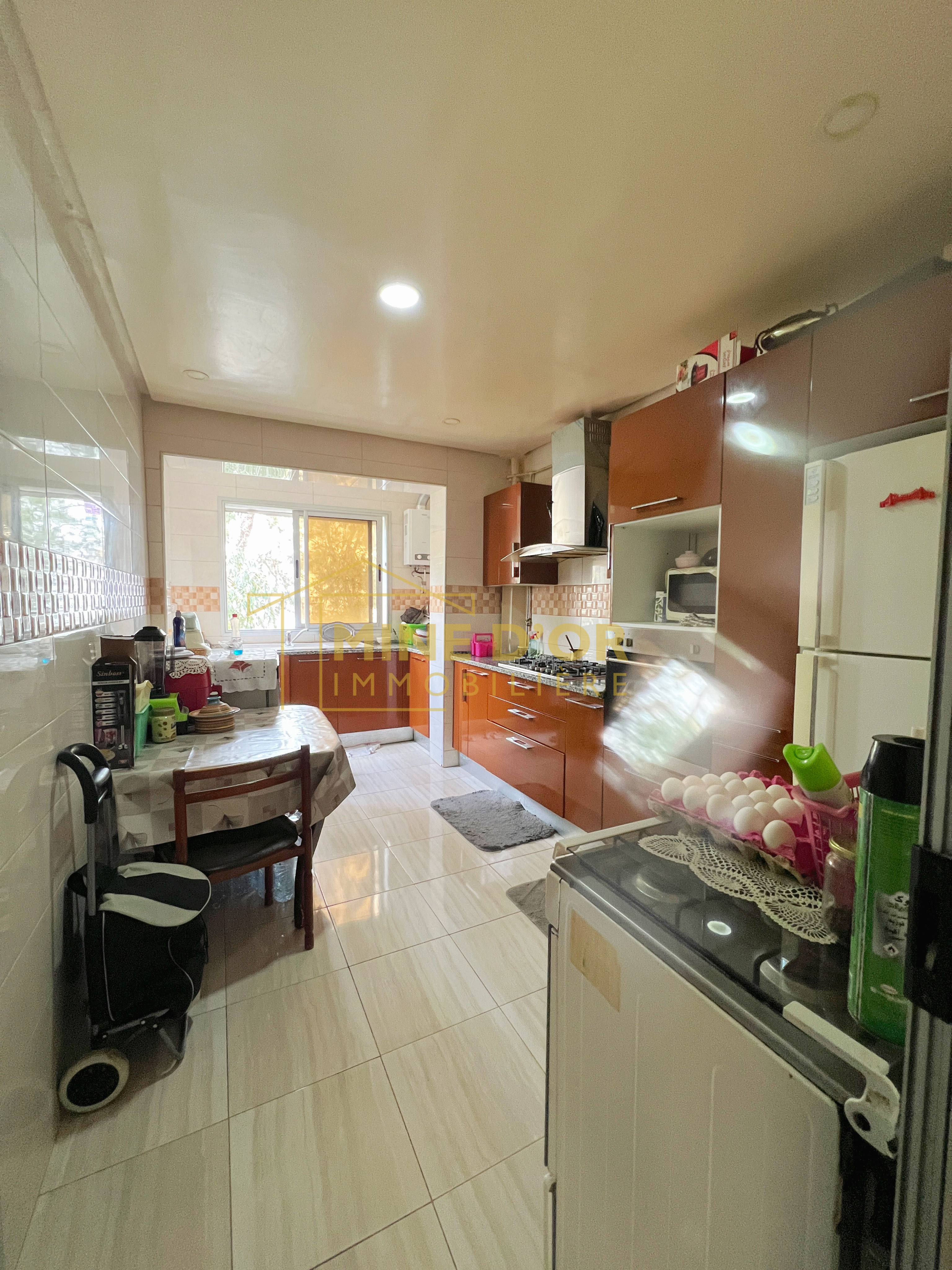 Cite El Khadra Cite Oplympique Vente Appart. 4 pices Av appartement s3 rnov  la cite olympique