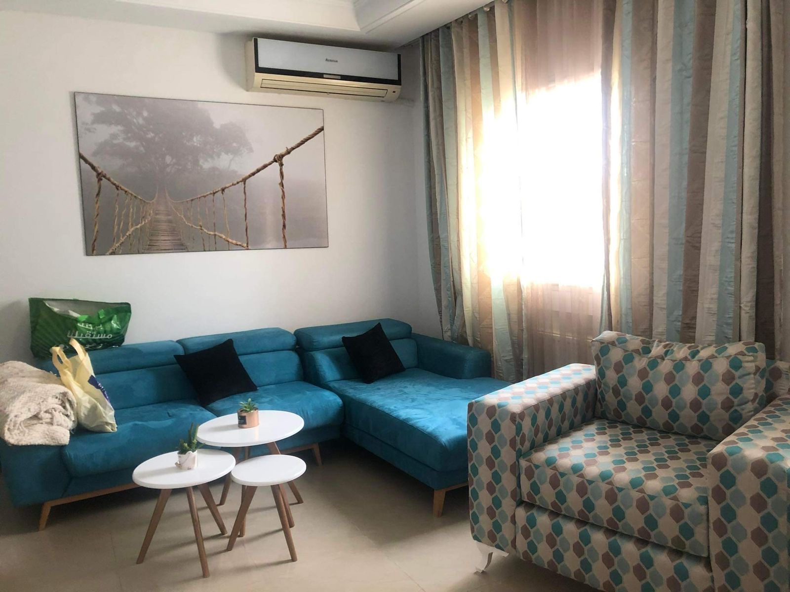 La Marsa Cite Des Juges 2 Vente Appart. 2 pices S2 spacieux avec balcon
