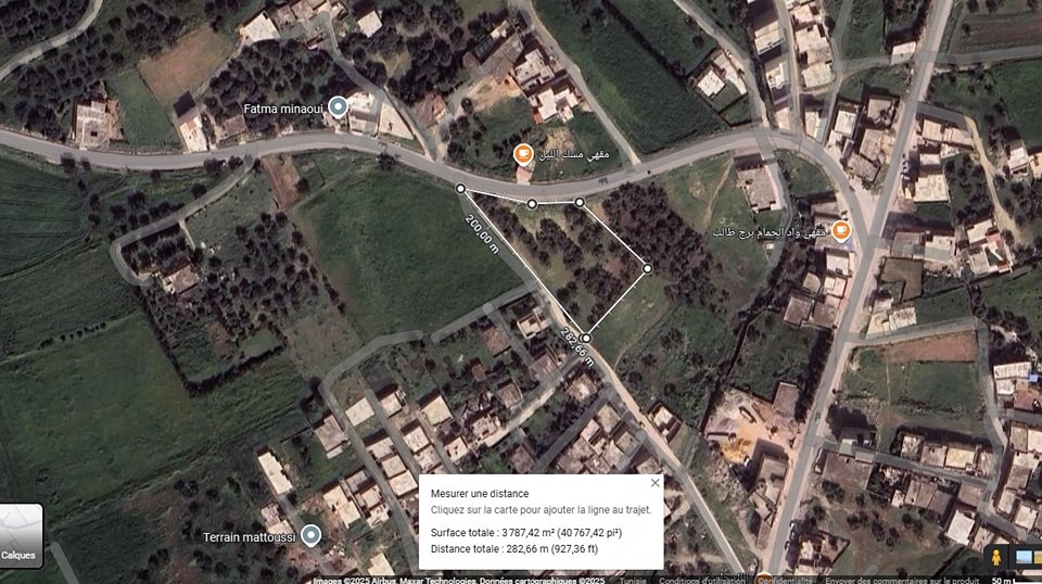 Bizerte Nord Bizerte Vente Autre Terrain  borj taleb