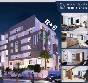 Nabeul Cite Universitaire Vente Appart. 1 pice   appartements sur plan  ref453a