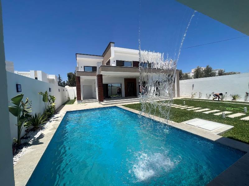 Hammamet Hammamet Vente Maisons V432 villa etoile villa sud