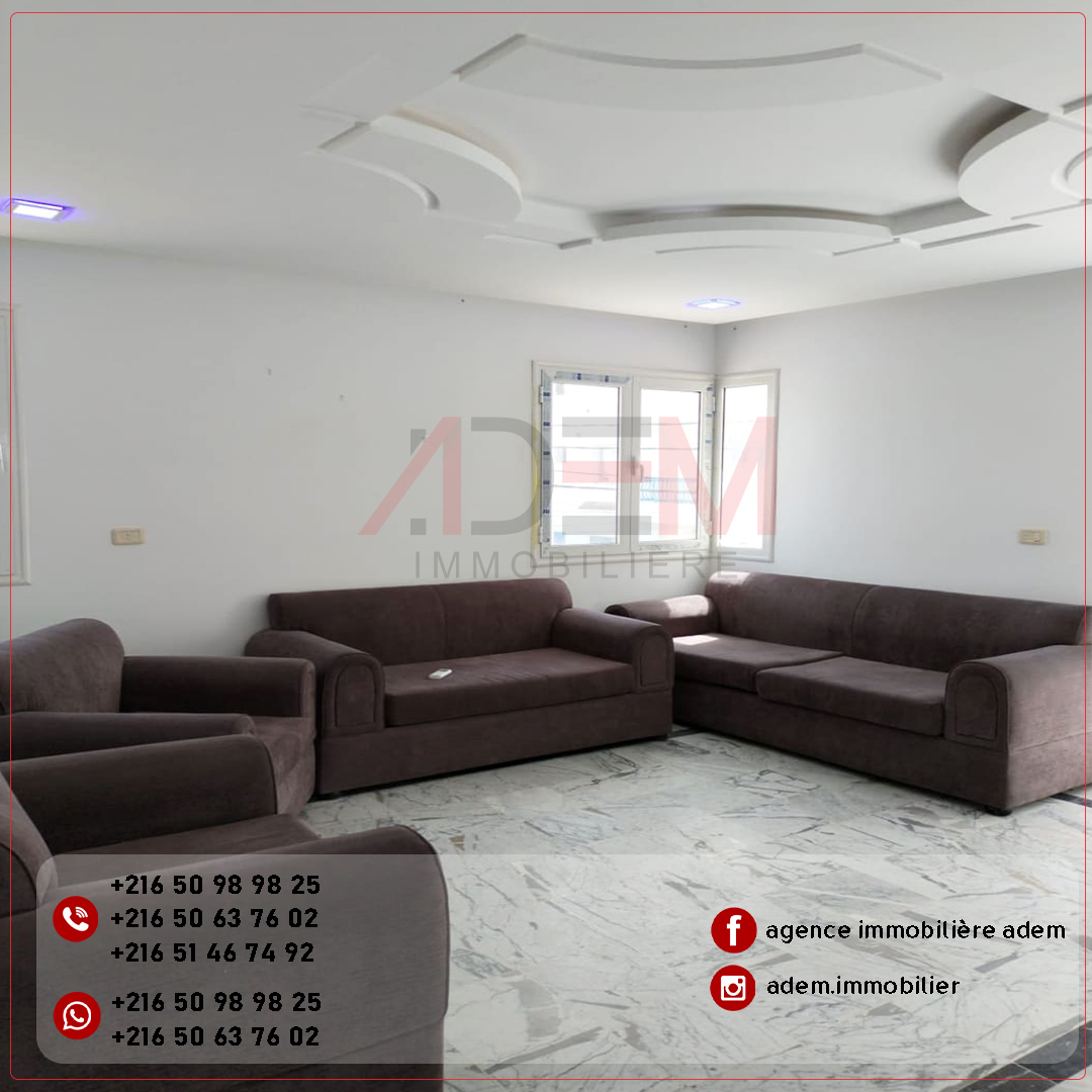 Akouda&nbsp;Akouda&nbsp;Vente&nbsp;Appart. 3 pi�ces&nbsp;Appartement   pr�s de la mer � tantana