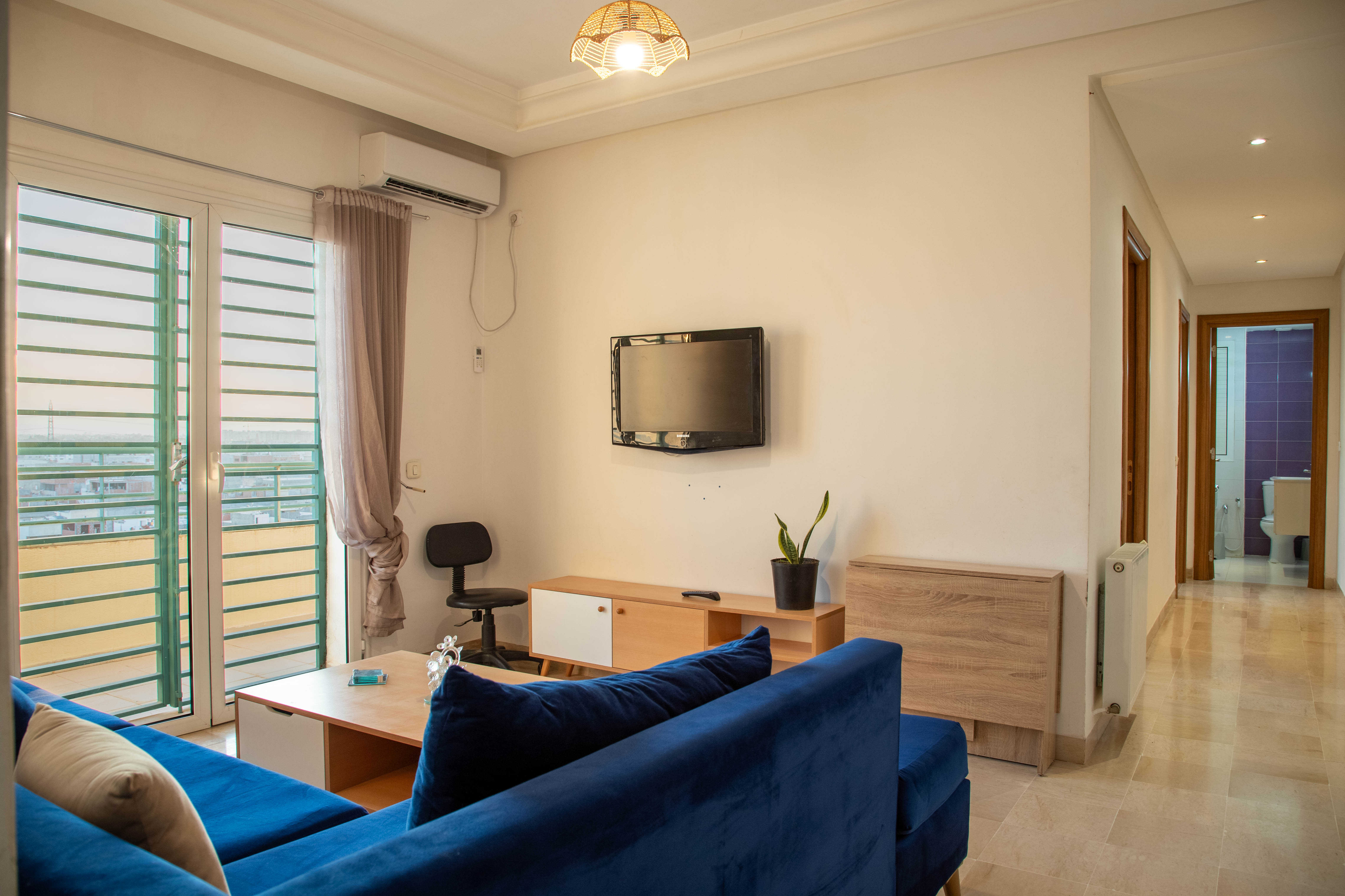 La Marsa Cite Bhar Lazreg Location Appart. 1 pice Appartement meuble bhar lazreg