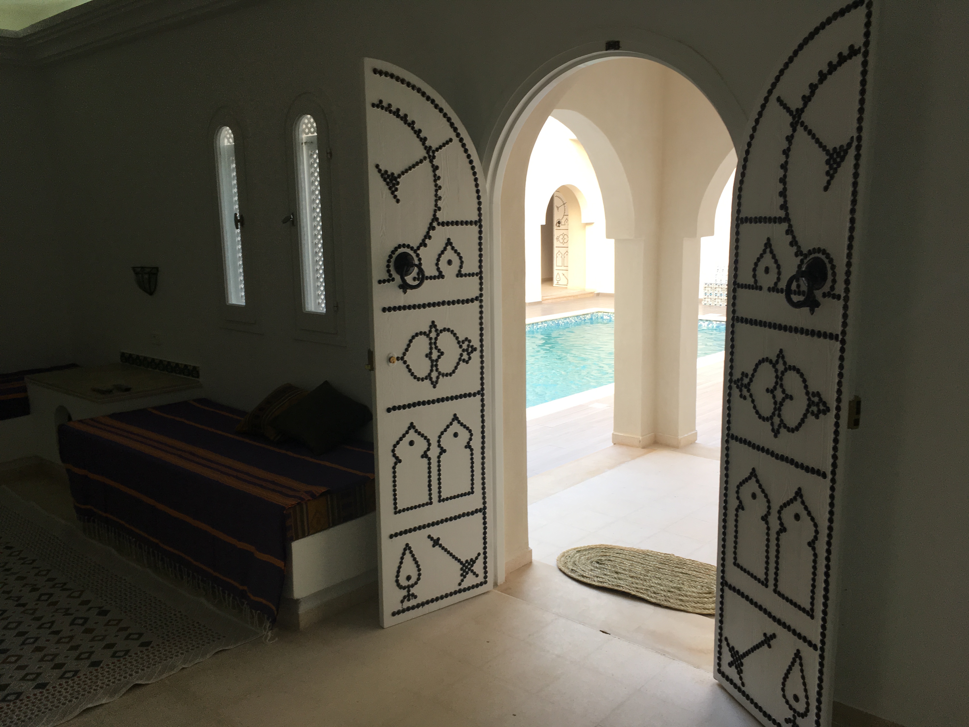 Djerba - Midoun El Hadadda Vente Appart. 5 pices+ Maison d'hte avec 5 suites