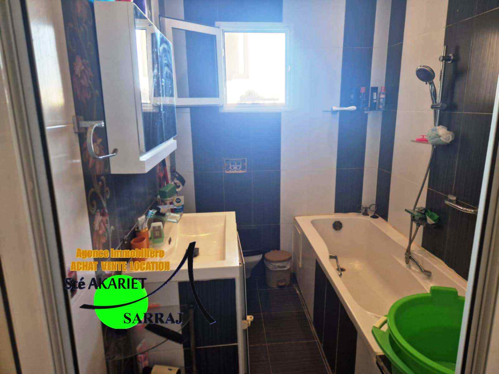 Hammam Sousse Hammam Sousse Vente Appart. 2 pices Coquette studio vue de mer  hammem sousse menchia