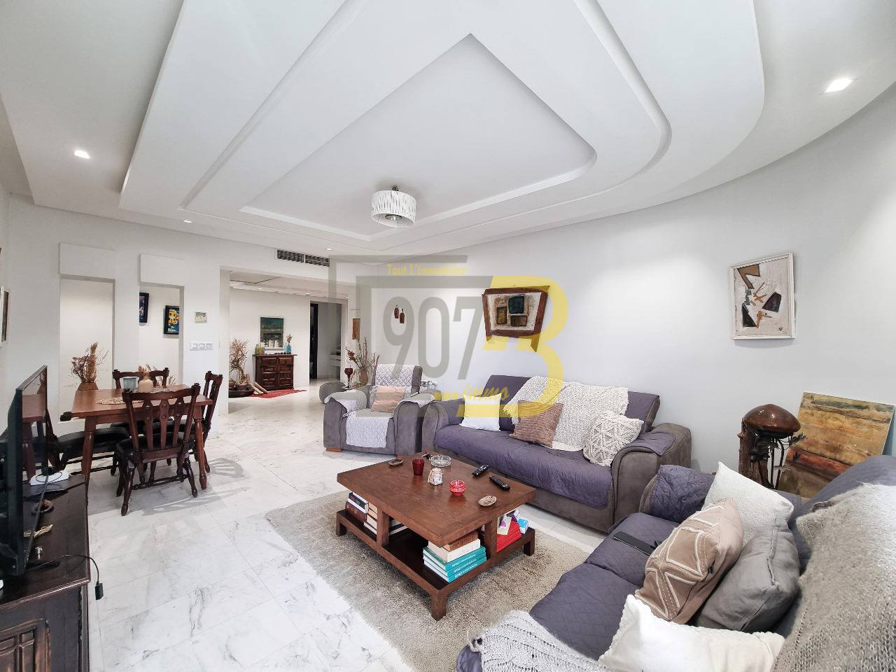 Ariana Ville&nbsp;Cite Ennasr 2&nbsp;Vente&nbsp;Appart. 4 pi�ces&nbsp;Tr�s bel appartement s4 � ennasr 2