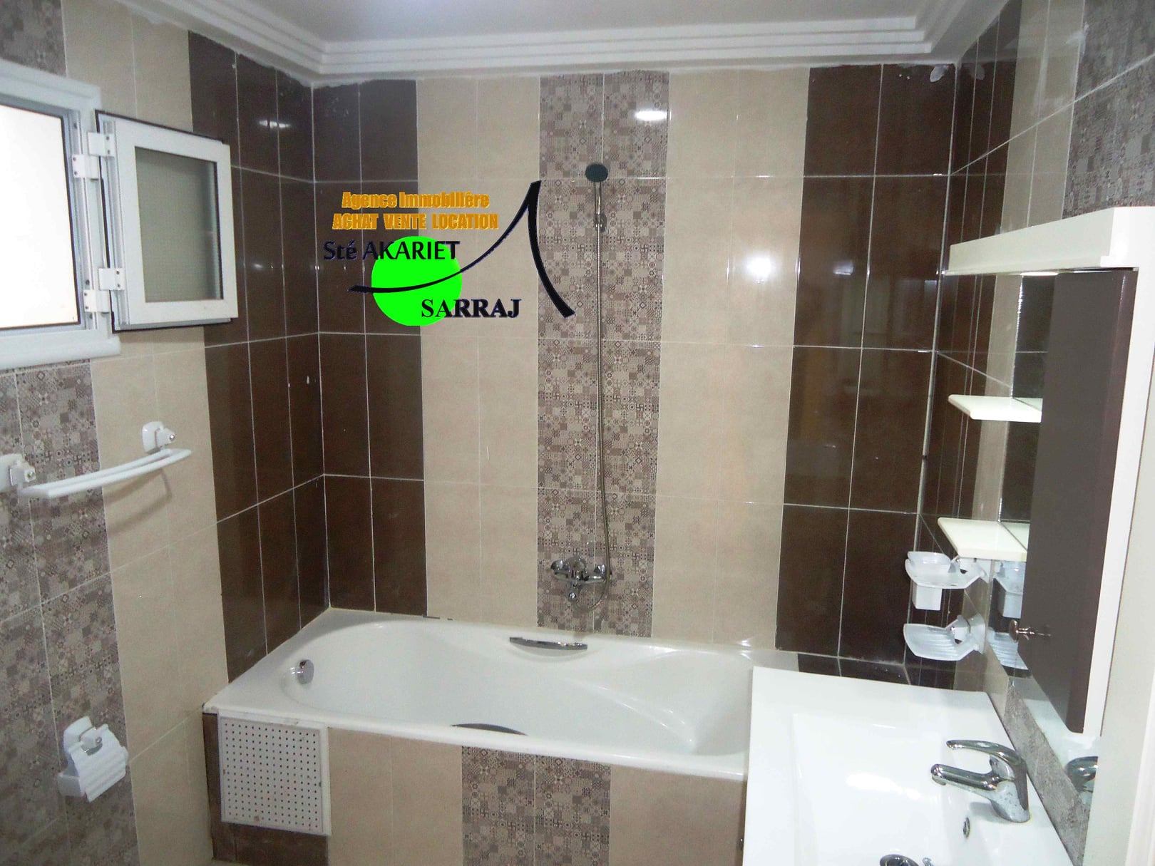 Hammam Sousse Cite De La Plage 1 Vente Appart. 5 pices+ Grand appartement s4  hammem sousse bhayer