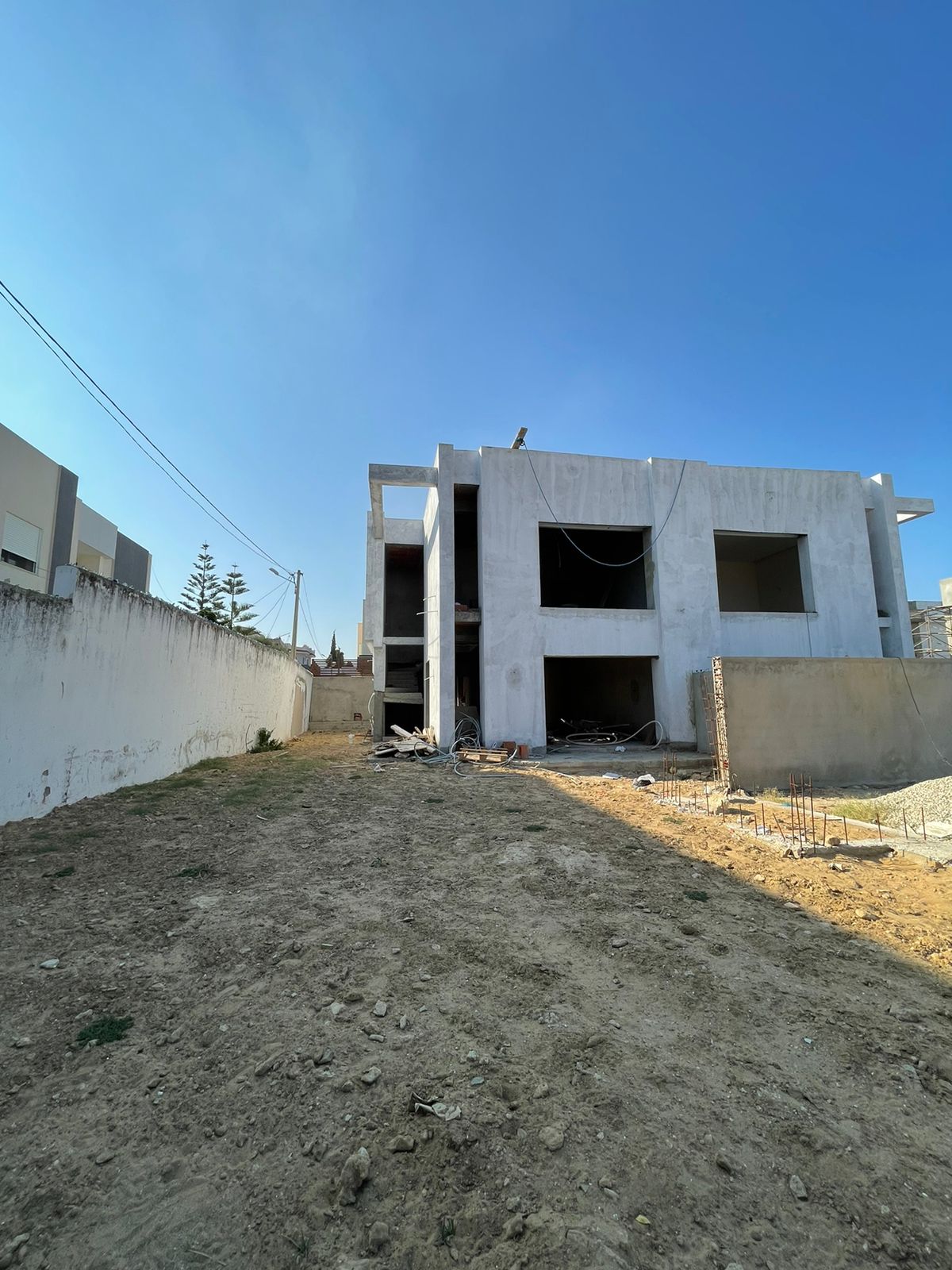 La Soukra La Soukra Vente Maisons Villa inacheve  la soukra parc