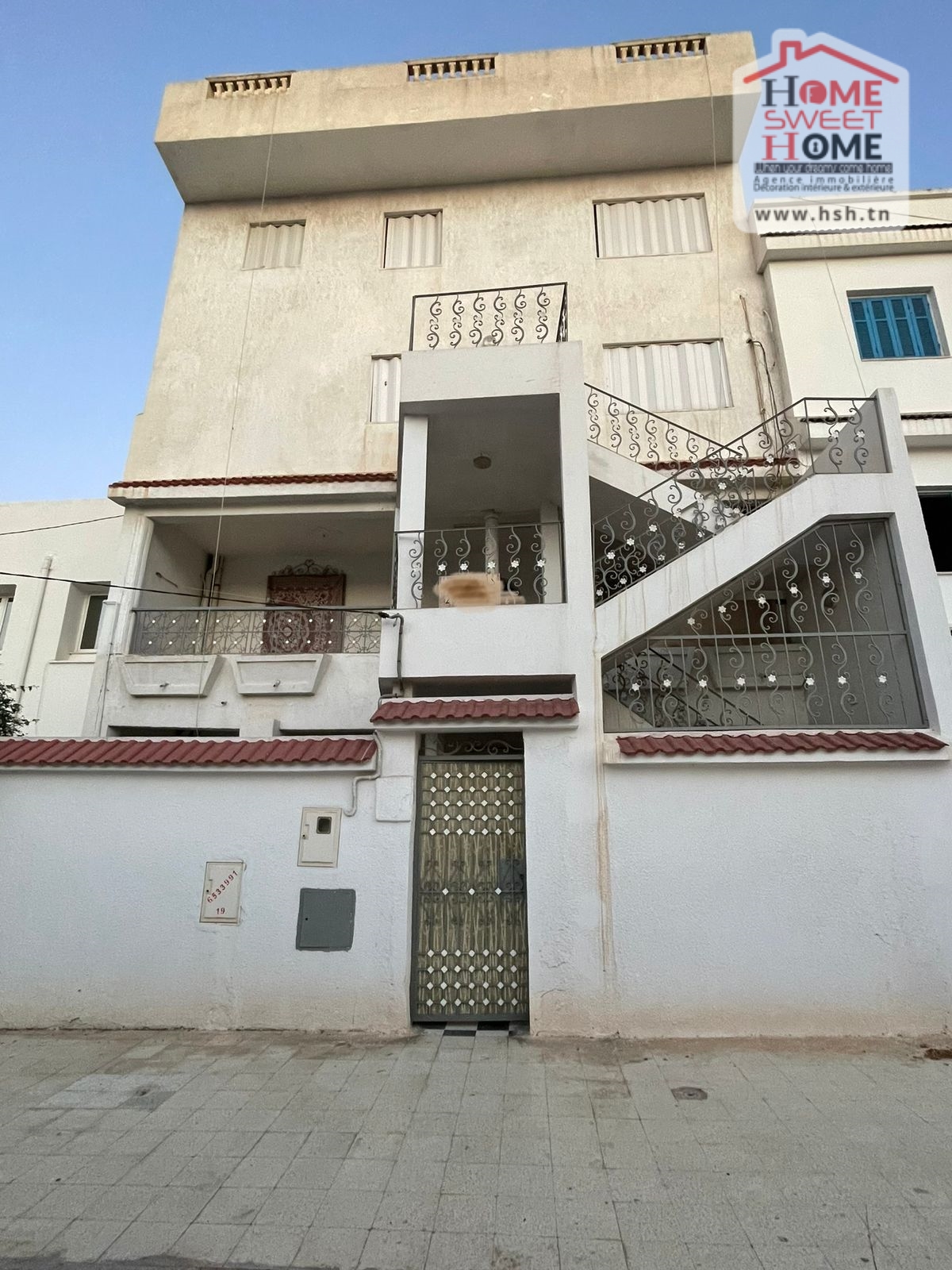 El Ouerdia Bellevue Vente Appart. 5 pices+ Immeuble chypre el ouardia