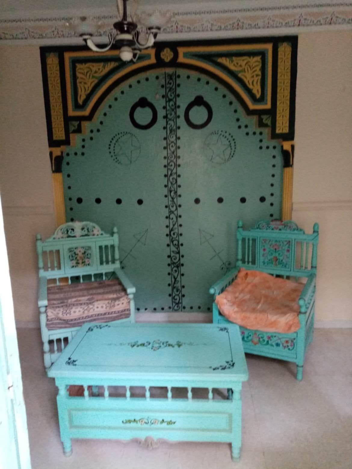 Menzel Temime Menzel Temime Vente Appart. 4 pices Une maison de style arabesque  menzel temime