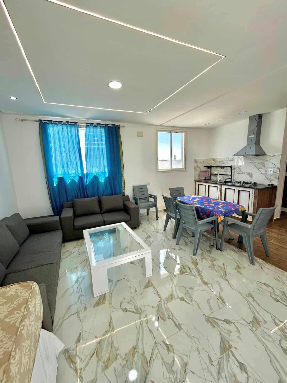 Hammam El Ghezaz Ezzahra Vente Appart. 1 pice Appartement  ezzahra  klibia