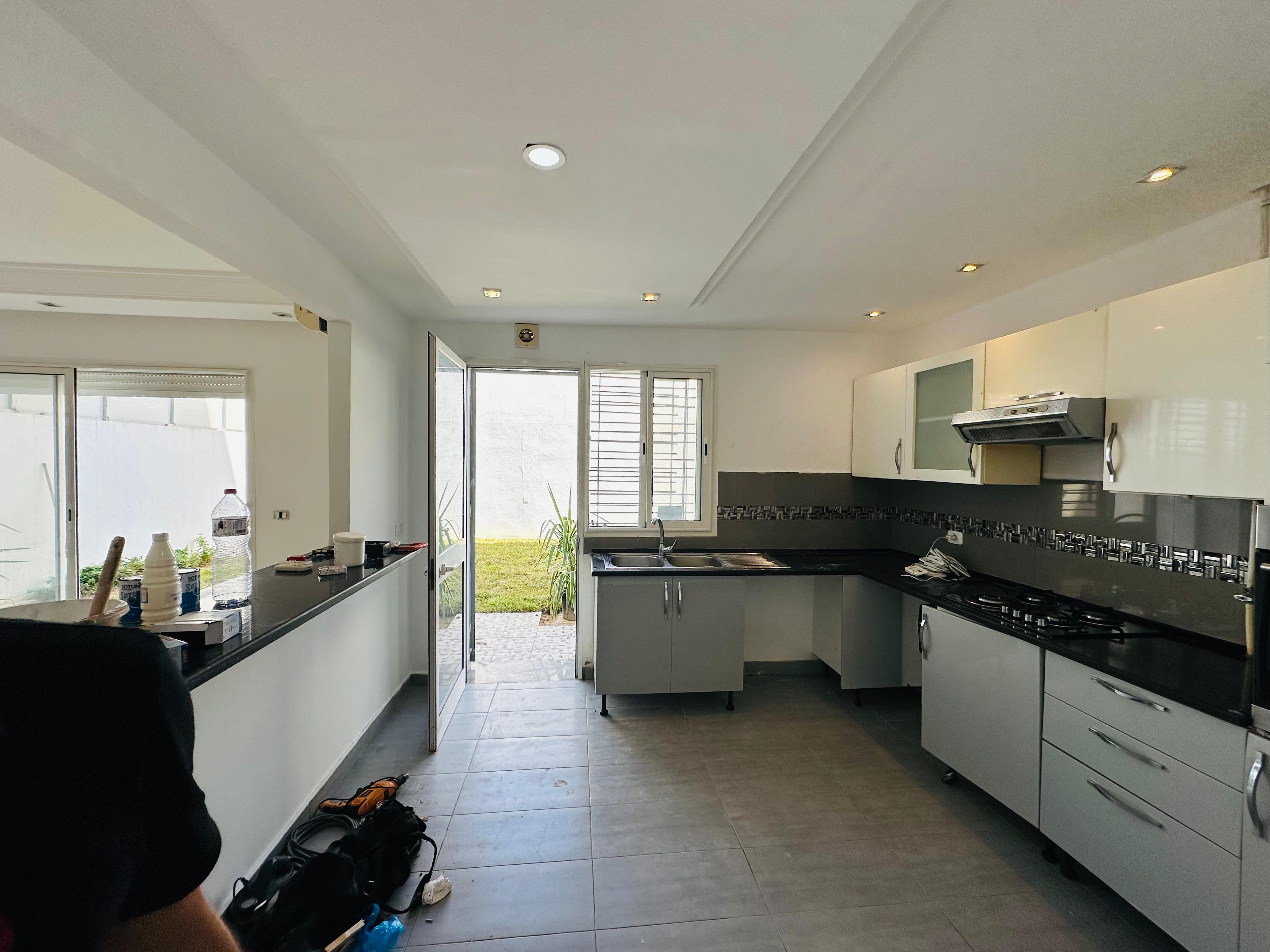 La Marsa Cite El Khalil Vente Appart. 2 pices Appartement s2 avec jardin  la marsa