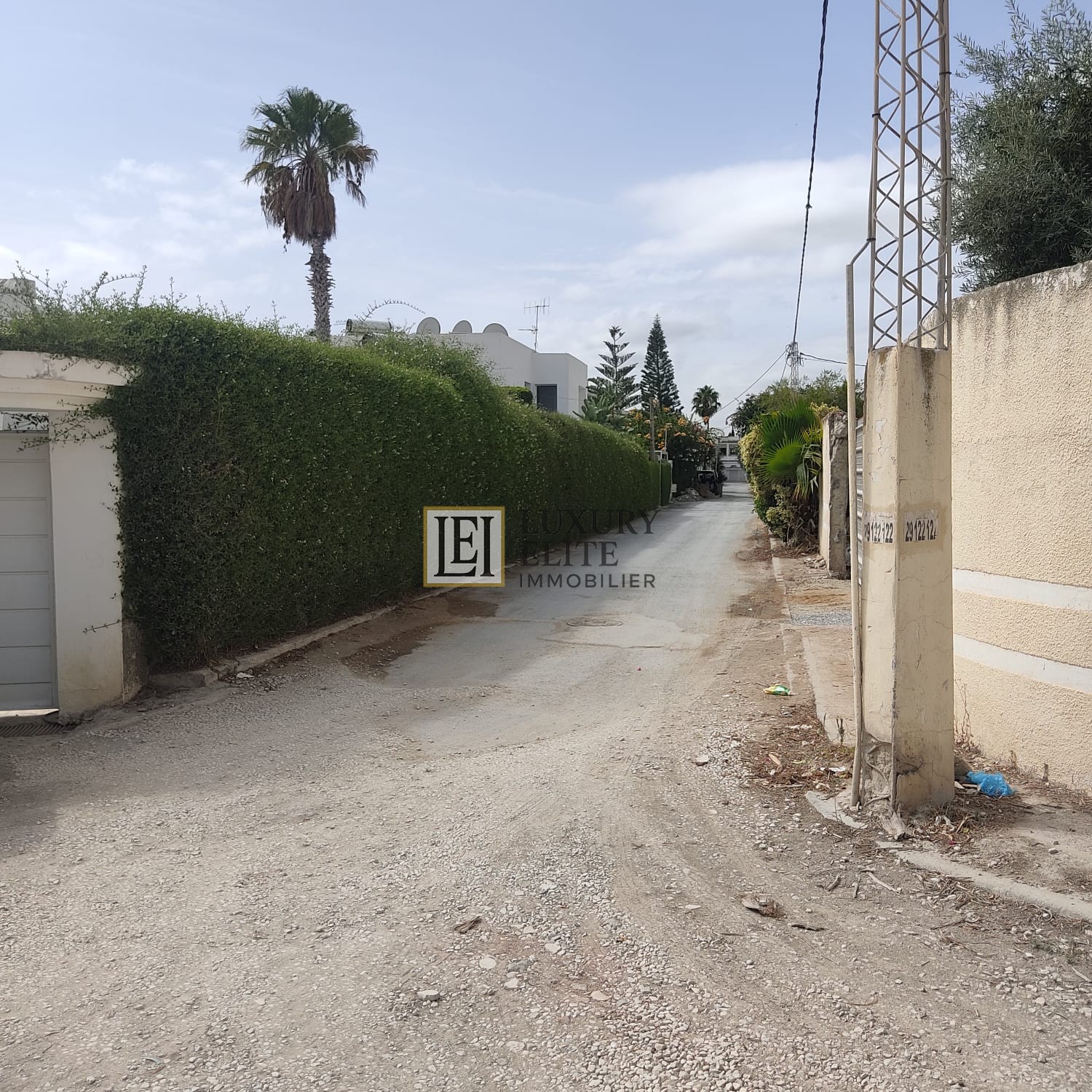 La Soukra&nbsp;Chotrana 1&nbsp;Vente&nbsp;Surfaces&nbsp;Terrain de 1389 m2 � chotrana la soukra