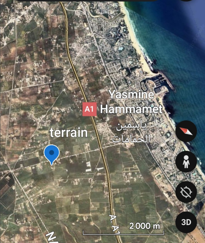 Hammamet&nbsp;Hammamet&nbsp;Vente&nbsp;Autre&nbsp;Terrain � hammamat