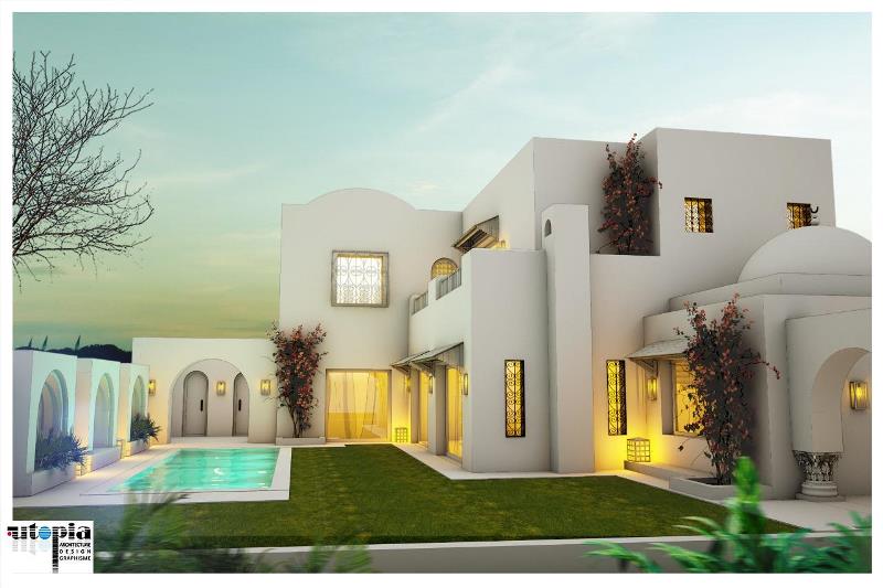 Hammamet&nbsp;Hammamet&nbsp;Vente&nbsp;Maisons&nbsp;V547 villa folla 2 la villa folla