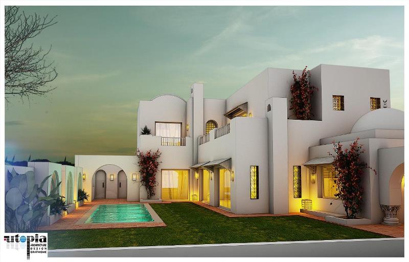 Hammamet&nbsp;Hammamet&nbsp;Vente&nbsp;Maisons&nbsp;V547 villa folla 2 la villa hammamet