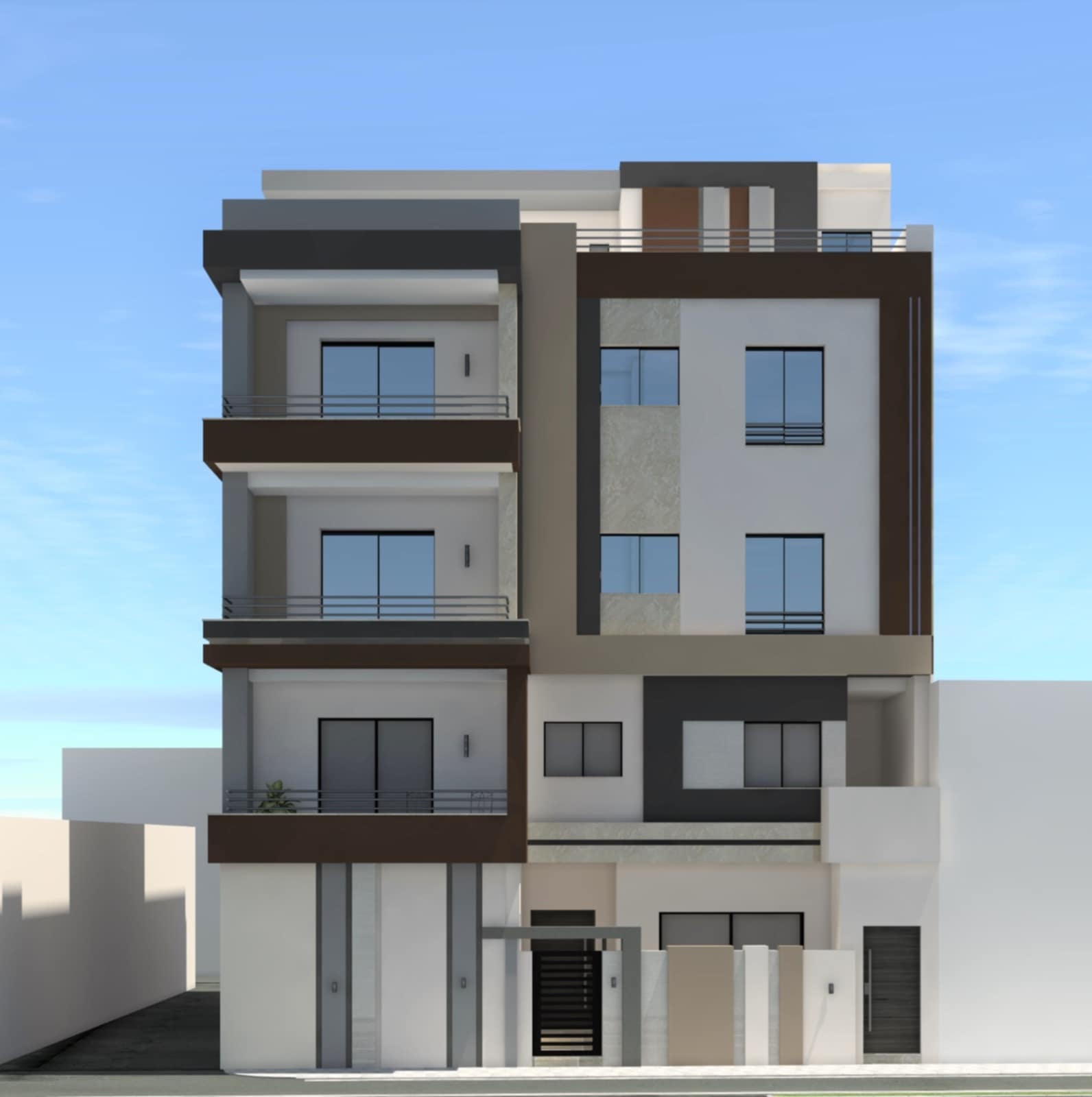 Hammam El Ghezaz&nbsp;Ezzahra&nbsp;Vente&nbsp;Appart. 1 pi�ce&nbsp;Des appartements  vue sur mer � ezzahra k�libia