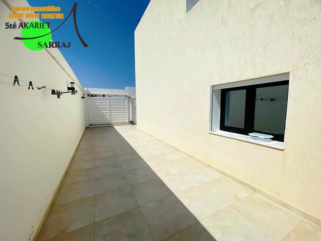 Akouda&nbsp;Chatt Meriem&nbsp;Vente&nbsp;Maisons&nbsp;Villa plain pied pr�s de villa tilel chatt mariem