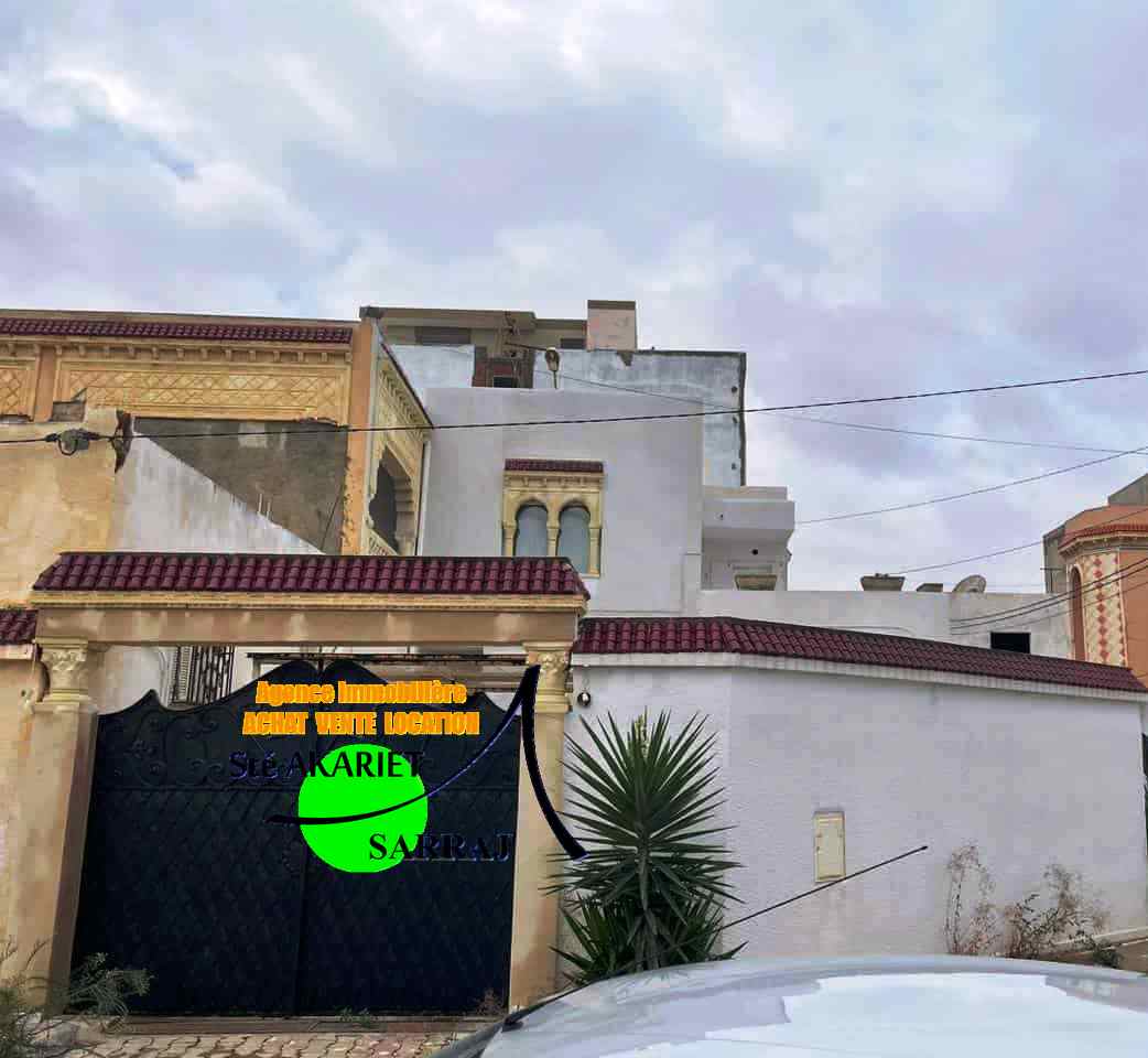 Akouda&nbsp;Chatt Meriem&nbsp;Vente&nbsp;Maisons&nbsp;Maison r1 � 400m de la plage tantana chatt mariem