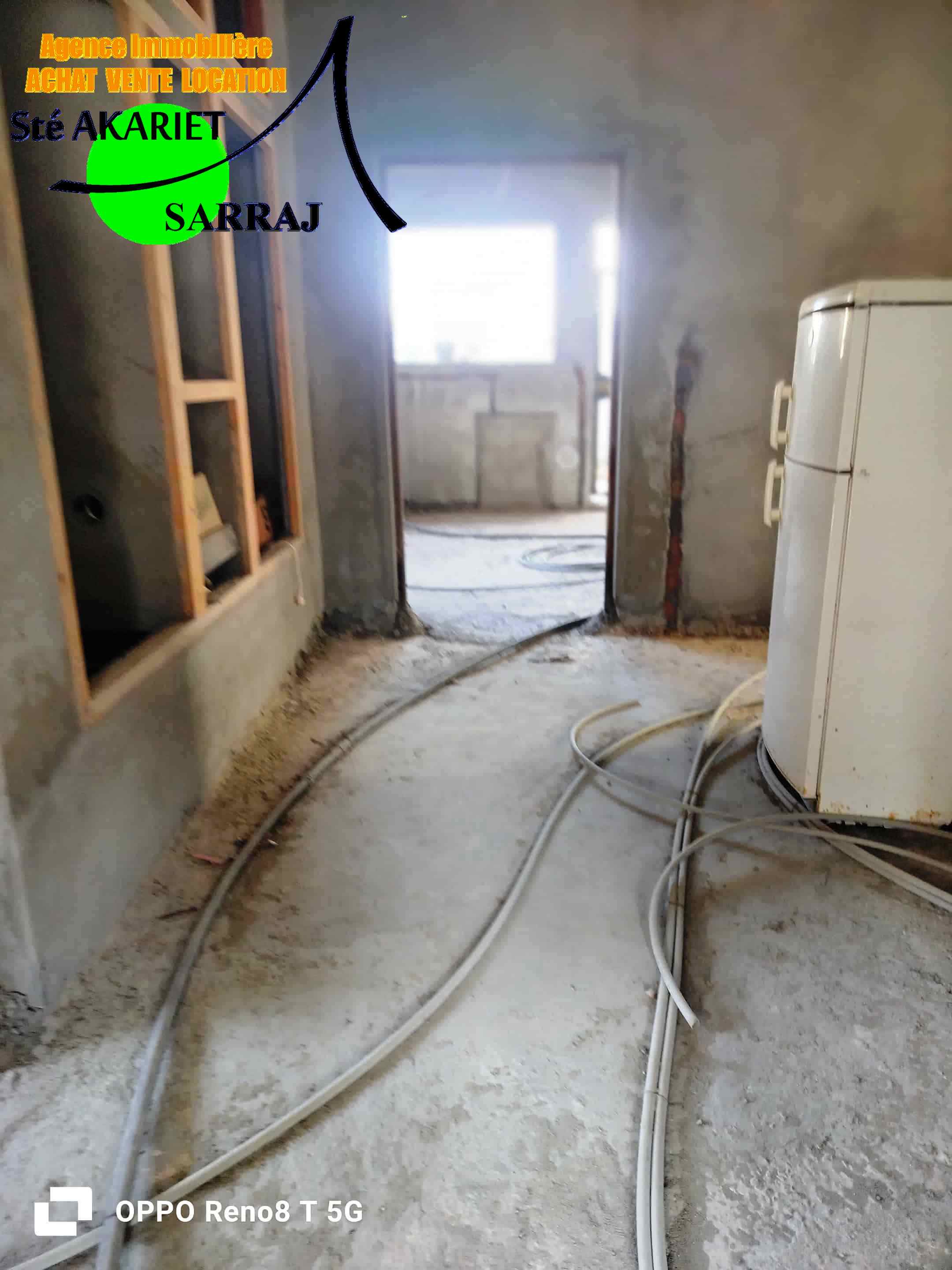 Hammam Sousse Hammam Sousse Gharbi Vente Maisons Maison inachev 275m  hammem sousse el ghrabi