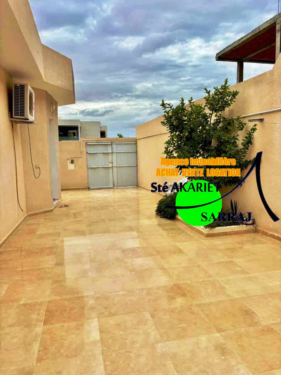 Akouda&nbsp;Akouda&nbsp;Vente&nbsp;Maisons&nbsp;Villa plain pied avec jardin et garage � akouda