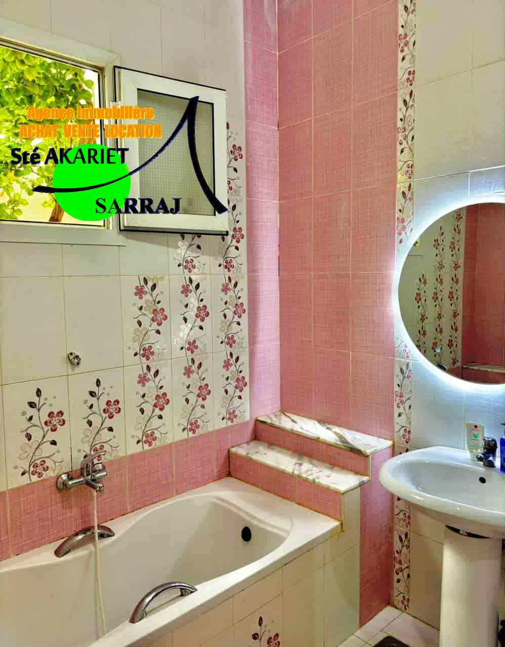 Akouda&nbsp;Akouda&nbsp;Vente&nbsp;Maisons&nbsp;Villa plain pied avec jardin et garage � akouda