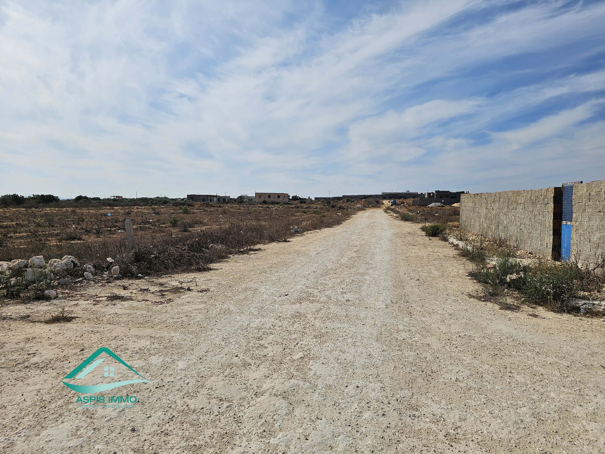 Kelibia&nbsp;Kelibia&nbsp;Vente&nbsp;Surfaces&nbsp;Vt708 terrain 269 m2 sur la route � kelibia