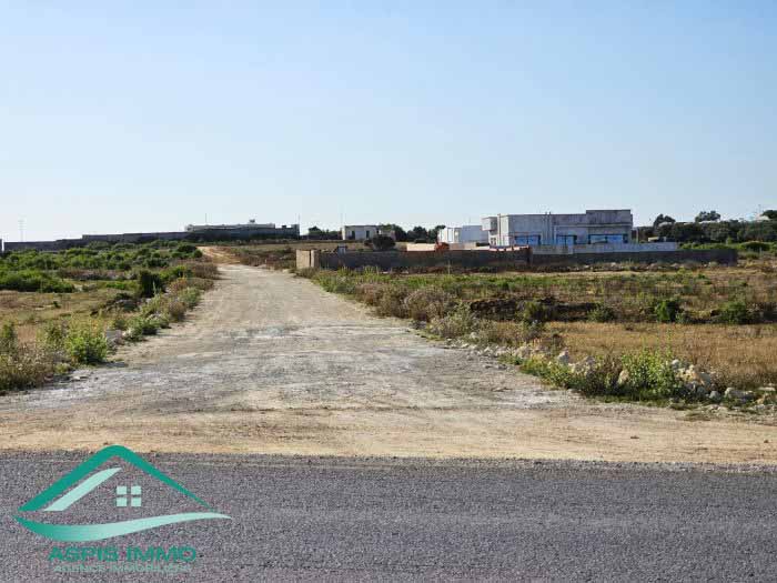 Kelibia&nbsp;Kelibia&nbsp;Vente&nbsp;Surfaces&nbsp;Vt736 terrain 2835 m2 sur la route � kelibia