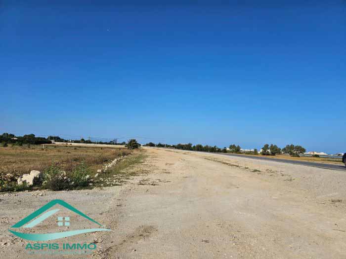 Kelibia&nbsp;Kelibia&nbsp;Vente&nbsp;Surfaces&nbsp;Vt736 terrain 2835 m2 sur la route � kelibia