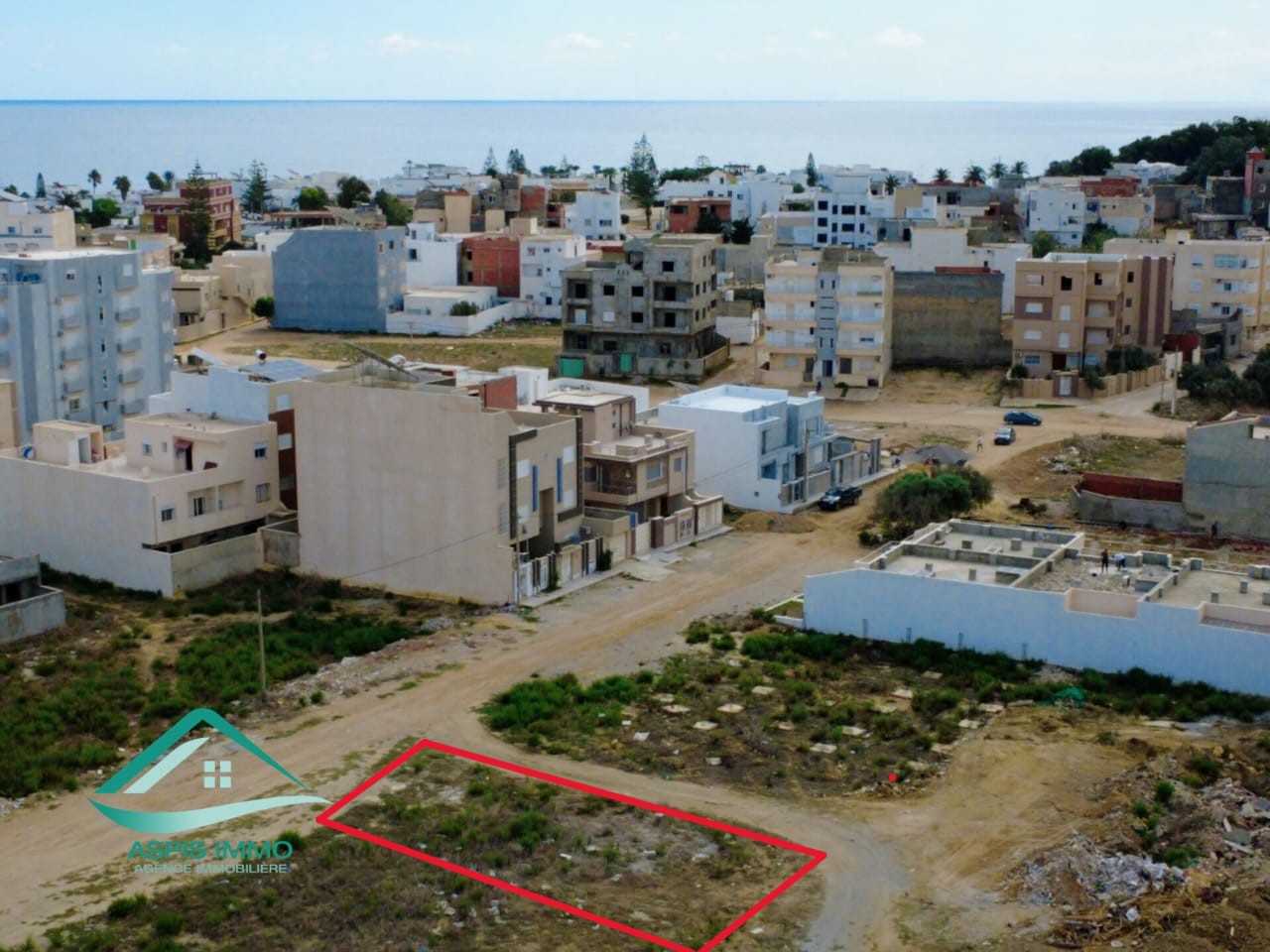 Kelibia&nbsp;Kelibia&nbsp;Vente&nbsp;Surfaces&nbsp;Vt919 terrain 243 m2 � jinen mansourah kelibia