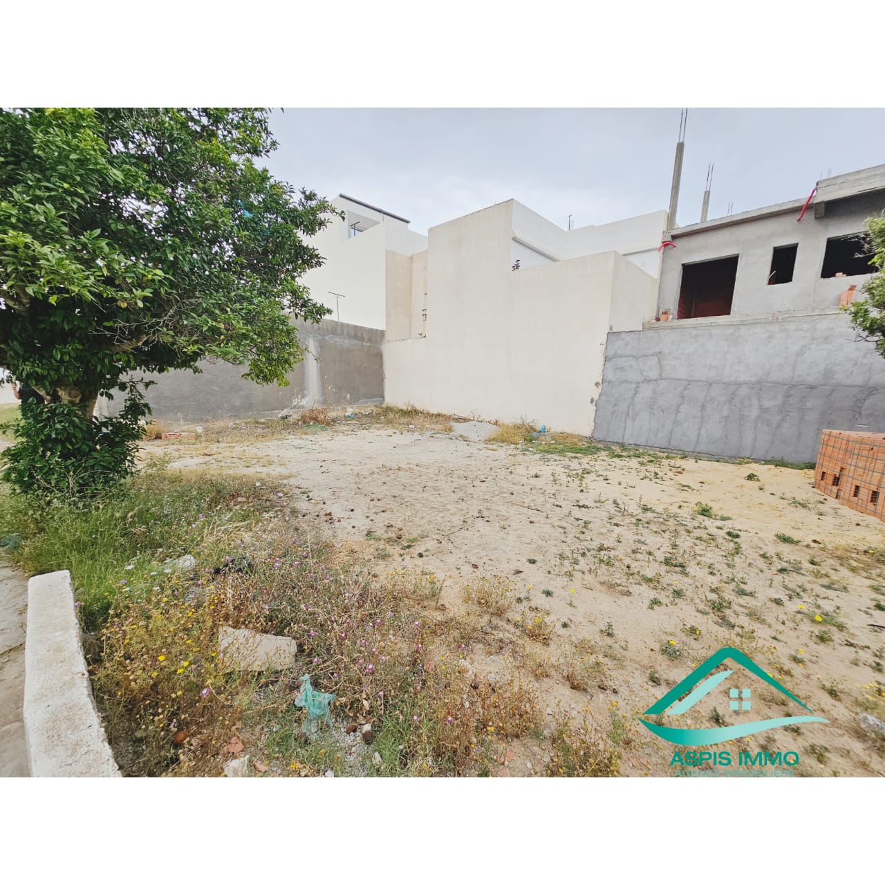 Kelibia&nbsp;Kelibia&nbsp;Vente&nbsp;Surfaces&nbsp;Vt921 terrain 260 m2 � cit� merdes kelibia