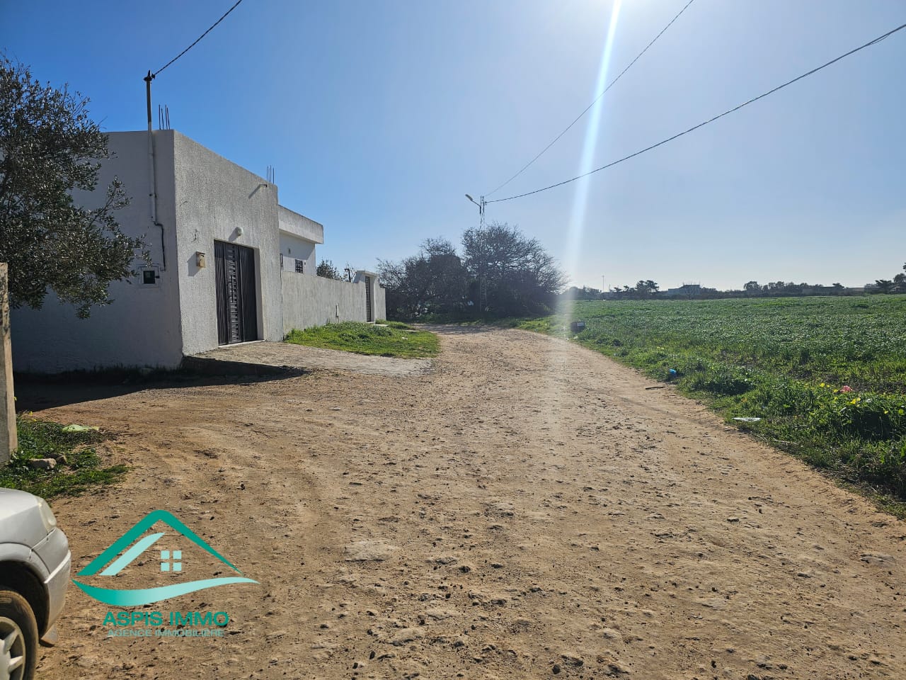 Kelibia Dar Allouche Vente Surfaces Vt961 terrain 800 m2  dar allouch