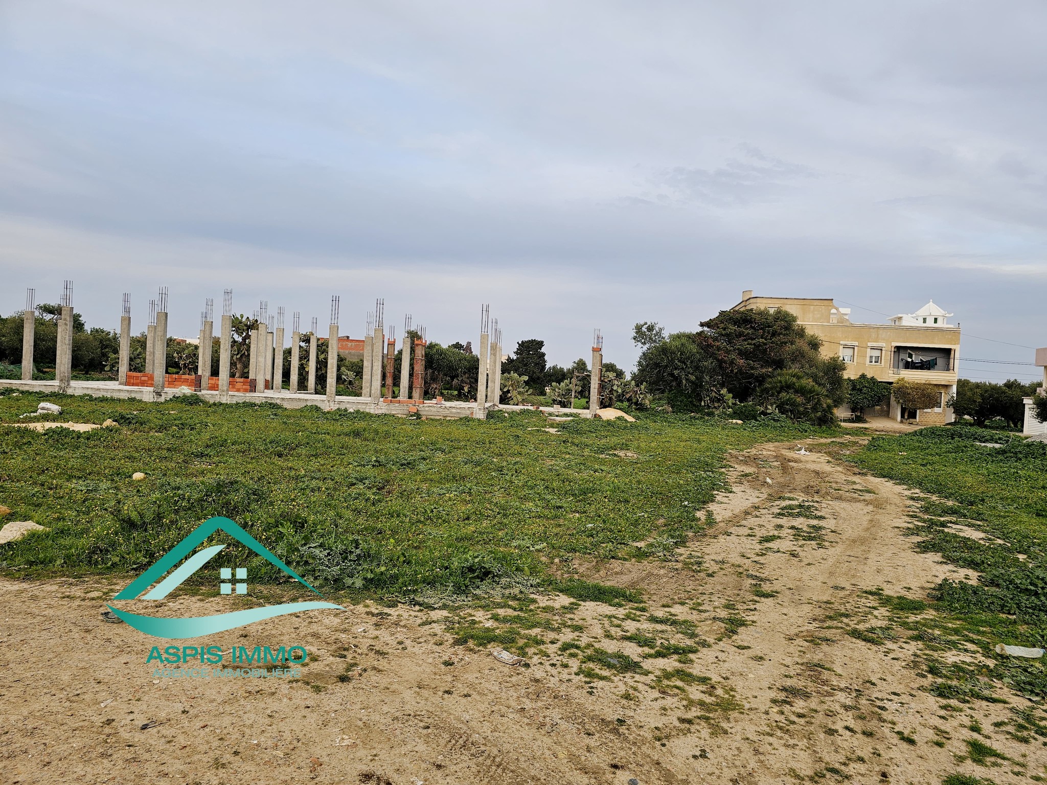 Kelibia&nbsp;Kelibia&nbsp;Vente&nbsp;Surfaces&nbsp;Vt976 terrain 261 m2 � cit� ksiba kelibia