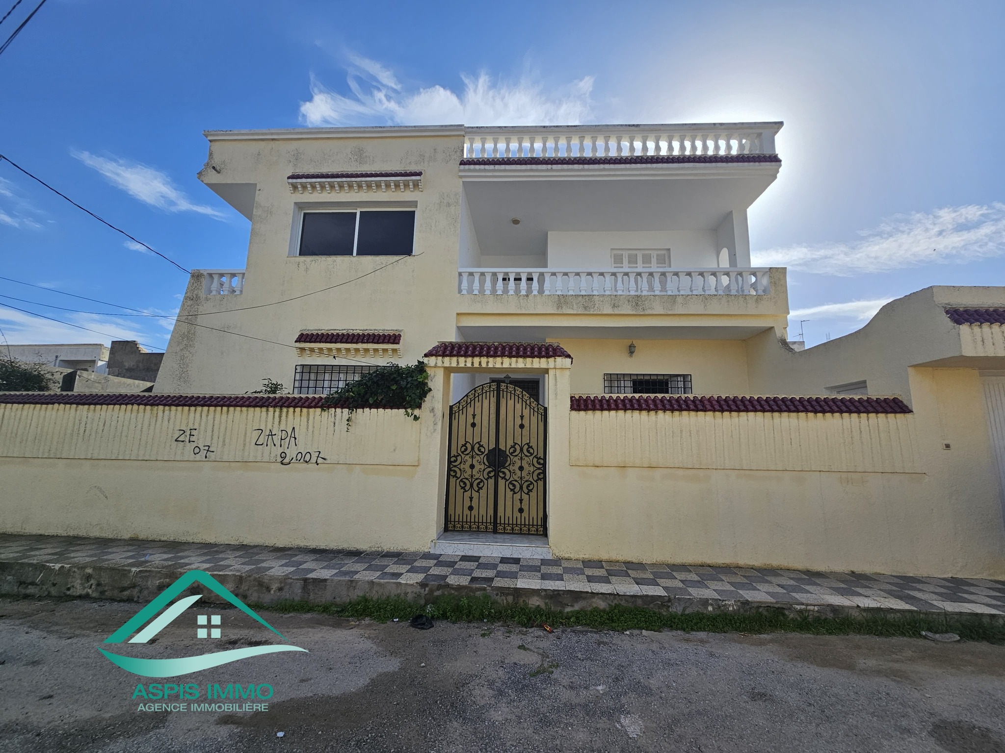 Kelibia&nbsp;Kelibia&nbsp;Vente&nbsp;Maisons&nbsp;Vt978 maison 292 m2 � cit� el ksiba kelibia