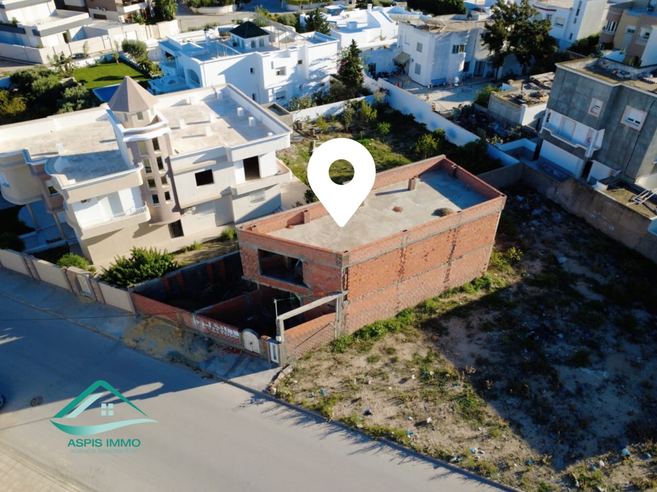 Kelibia&nbsp;Kelibia&nbsp;Vente&nbsp;Maisons&nbsp;Vt1007 duplex inachev�e � cit� riadh kelibia