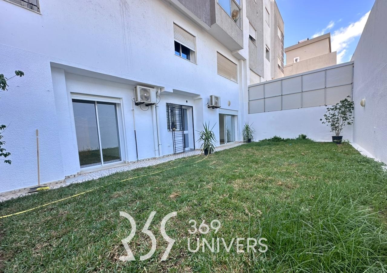 La Marsa Cite El Khalil Vente Appart. 2 pices Appartement avec jardin  la marsa ref sh028