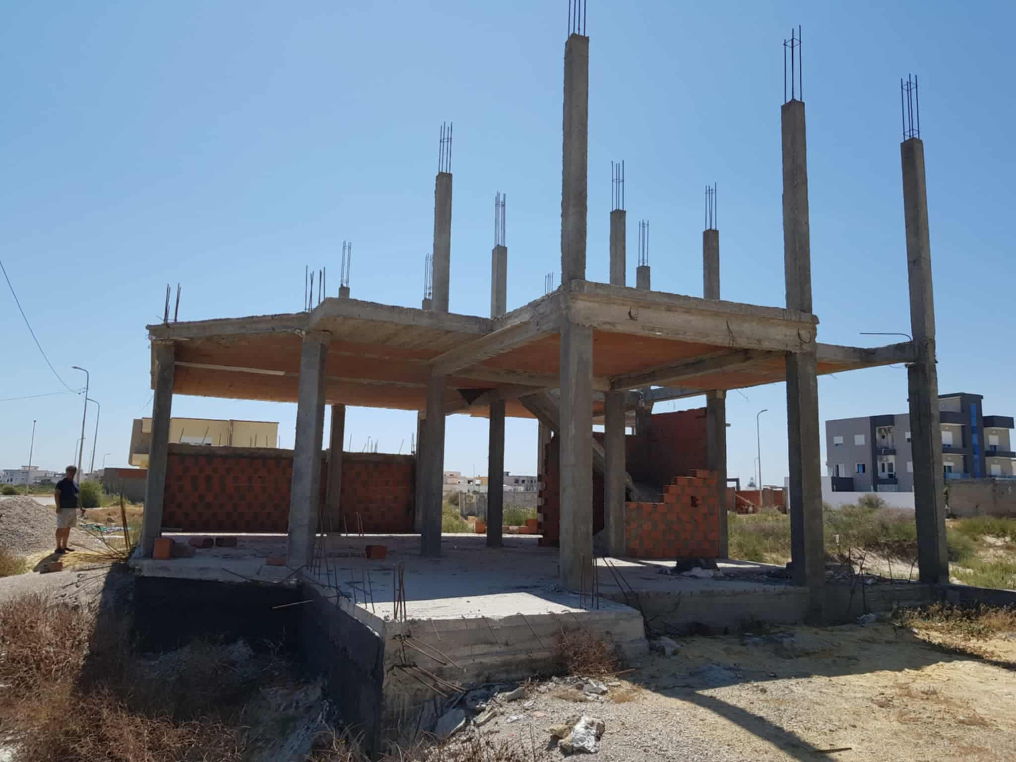 Soliman Soliman Vente Maisons Villa inacheve  soliman jahmi