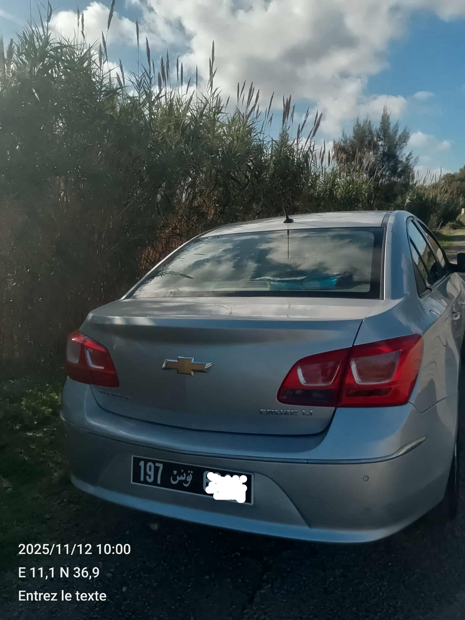 Kelibia Kelibia Chevrolet CRUZE Belle chevrolet cruze