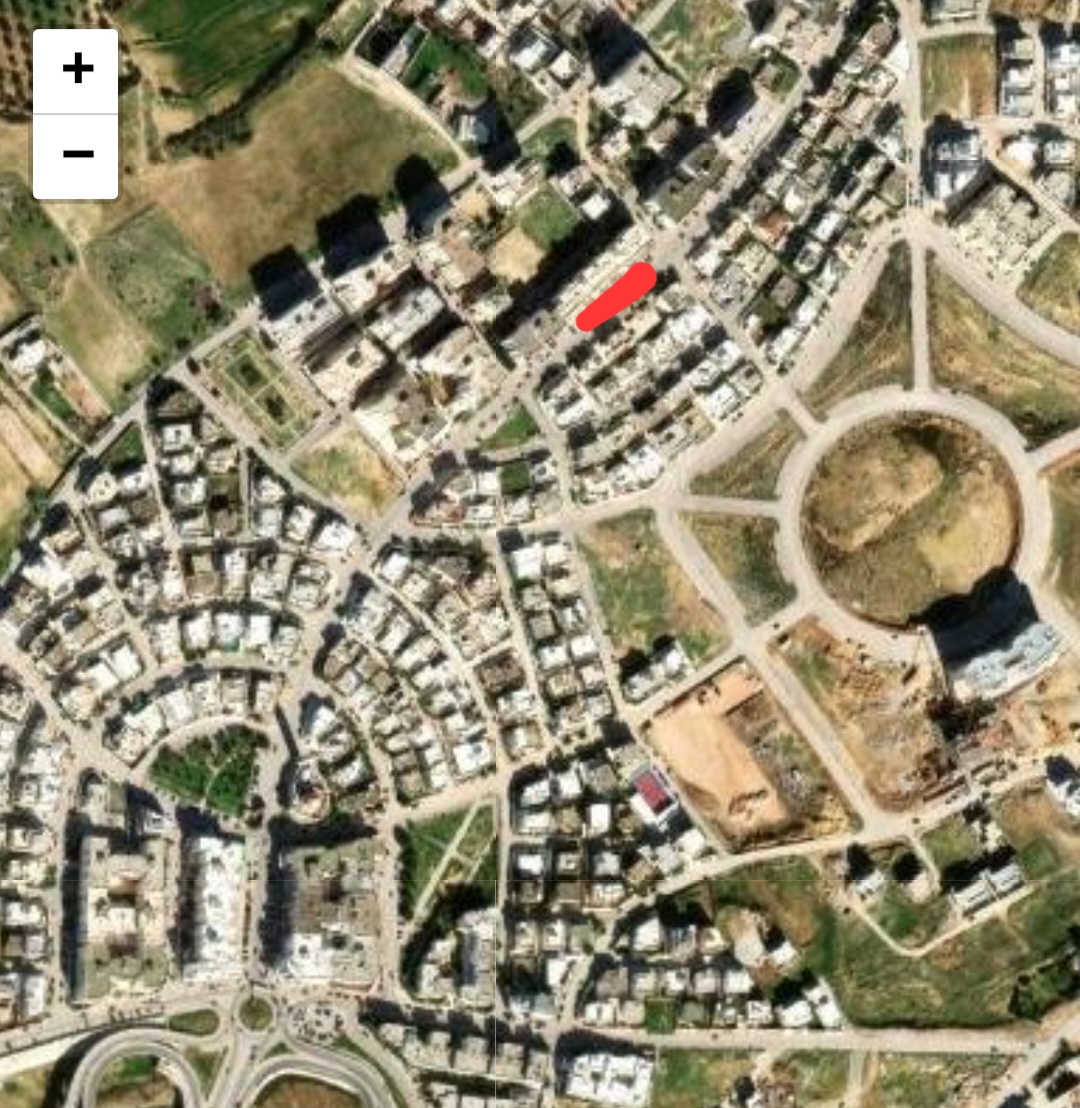 Mnihla Jardins d'el Menzah Vente Surfaces Local commercial  aux jardins d el manzah 2