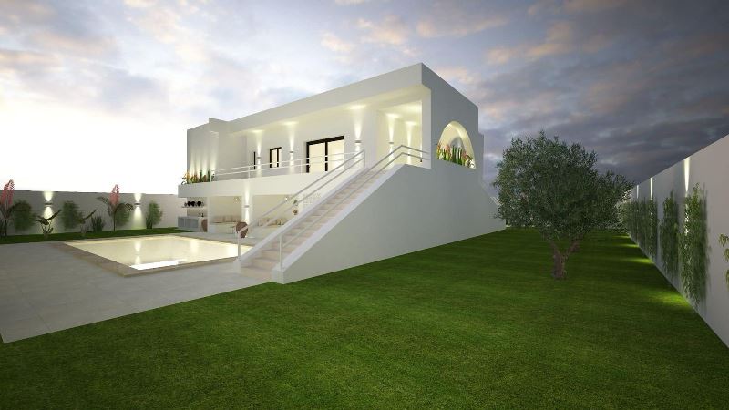 Hammamet&nbsp;Hammamet&nbsp;Vente&nbsp;Maisons&nbsp;V545 villa paradise sud hammamet monchar