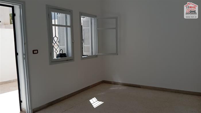 Ariana Ville&nbsp;Ariana&nbsp;Vente&nbsp;Appart. 2 pi�ces&nbsp;Rdc de villa s2  jana � borj louzir